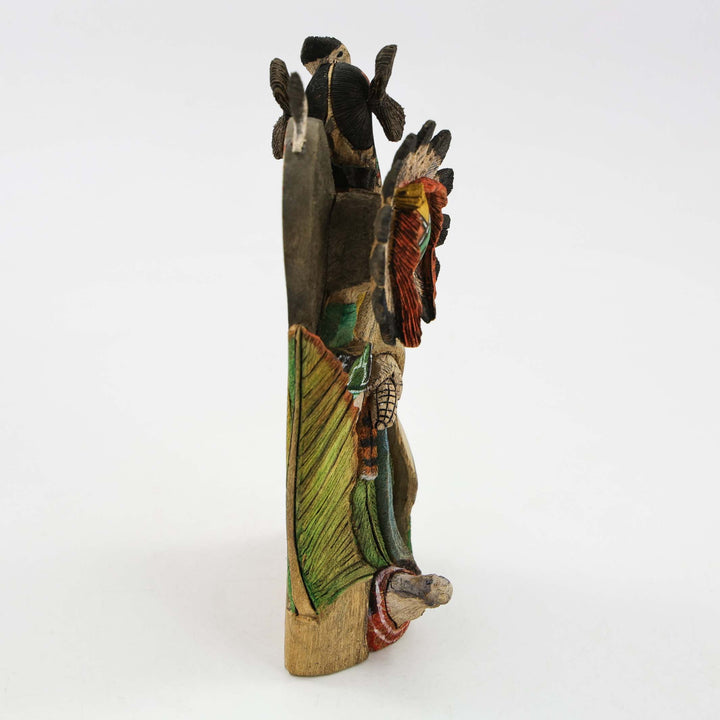Reversible Kachina Sculpture