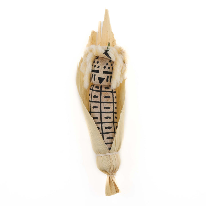 Corn Husk Snow Maiden Kachina