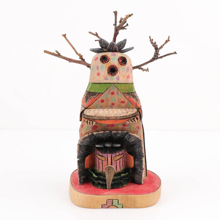 Masau’u Kachina with Corn Boy