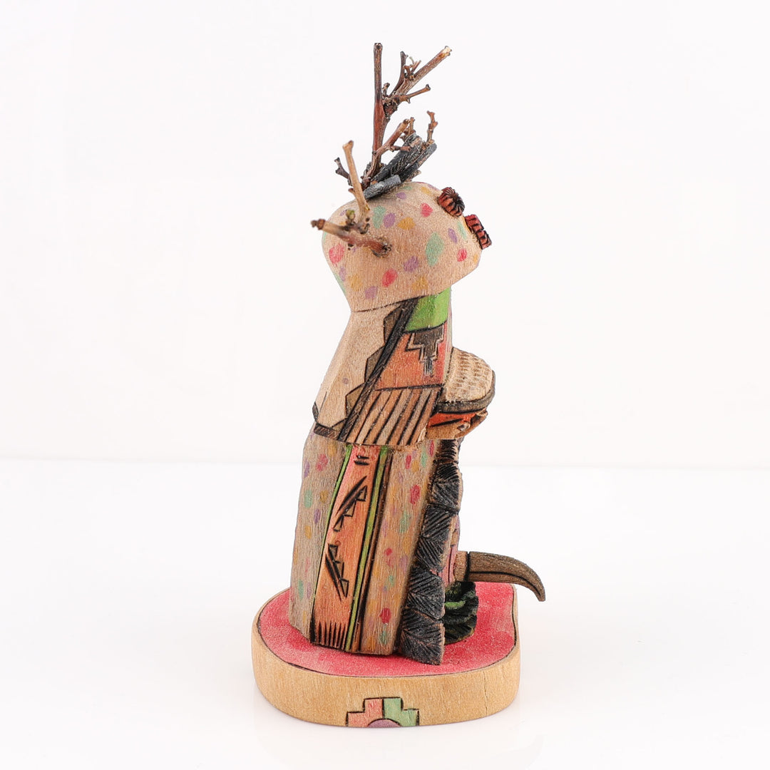 Masau’u Kachina with Corn Boy