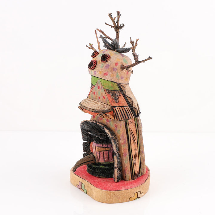 Masau’u Kachina with Corn Boy