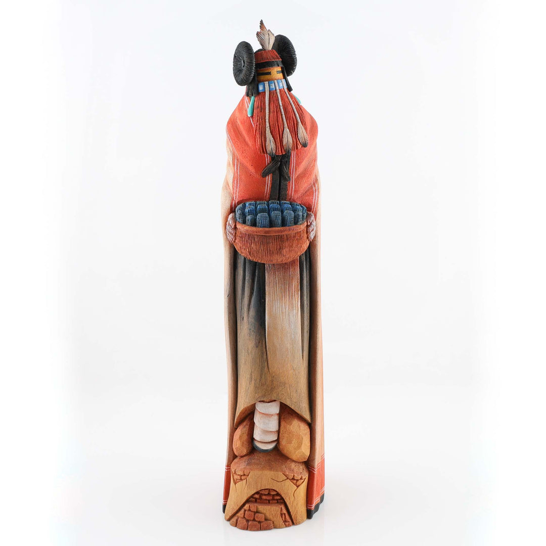 Blue Corn Maiden Sculpture
