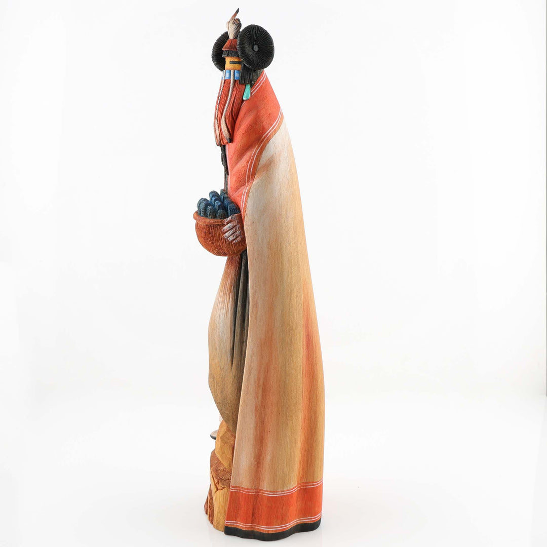 Blue Corn Maiden Sculpture
