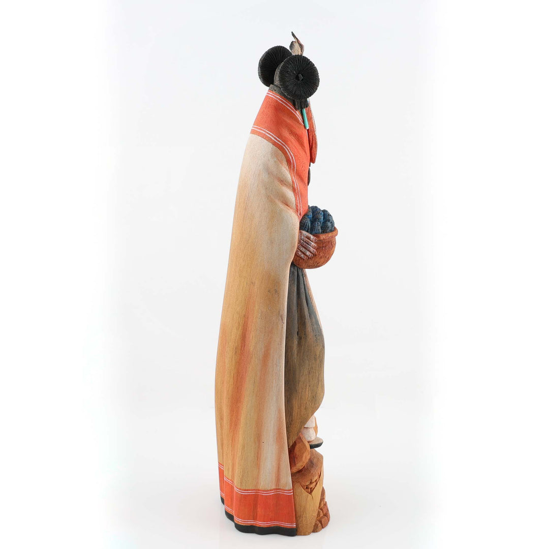 Blue Corn Maiden Sculpture