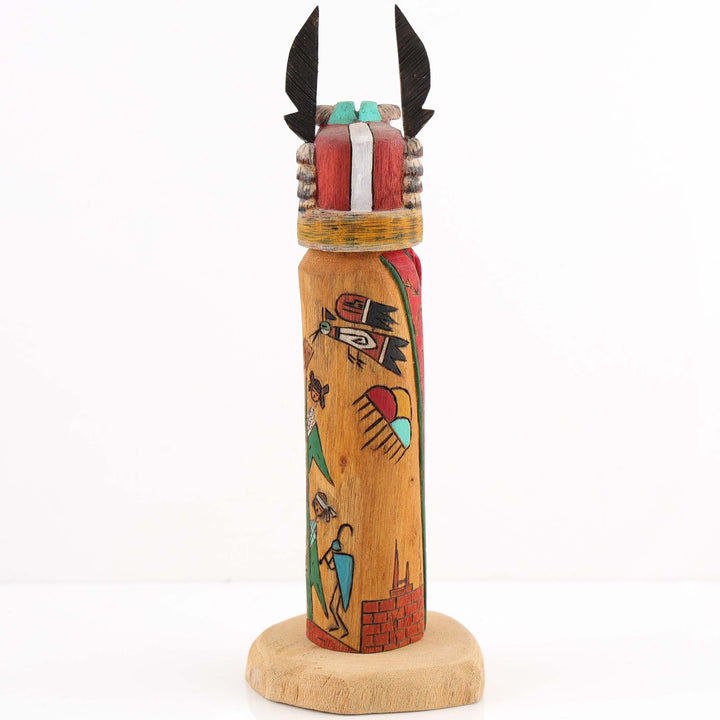 Badger Kachina Sculpture