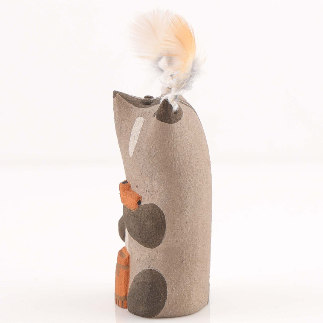 Miniature Badger Carving