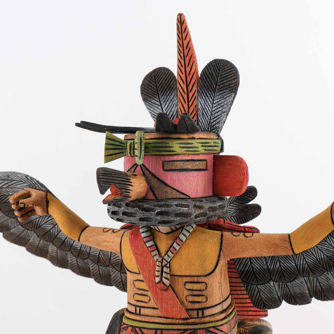 Hopi Red Tail Hawk Kachina