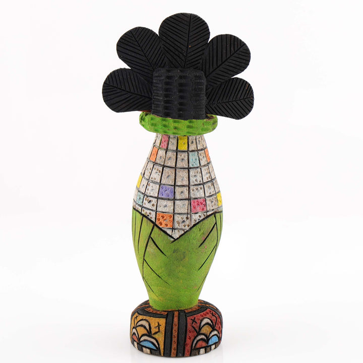 Corn Kachina Sculpture