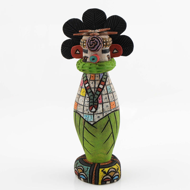 Corn Kachina Sculpture