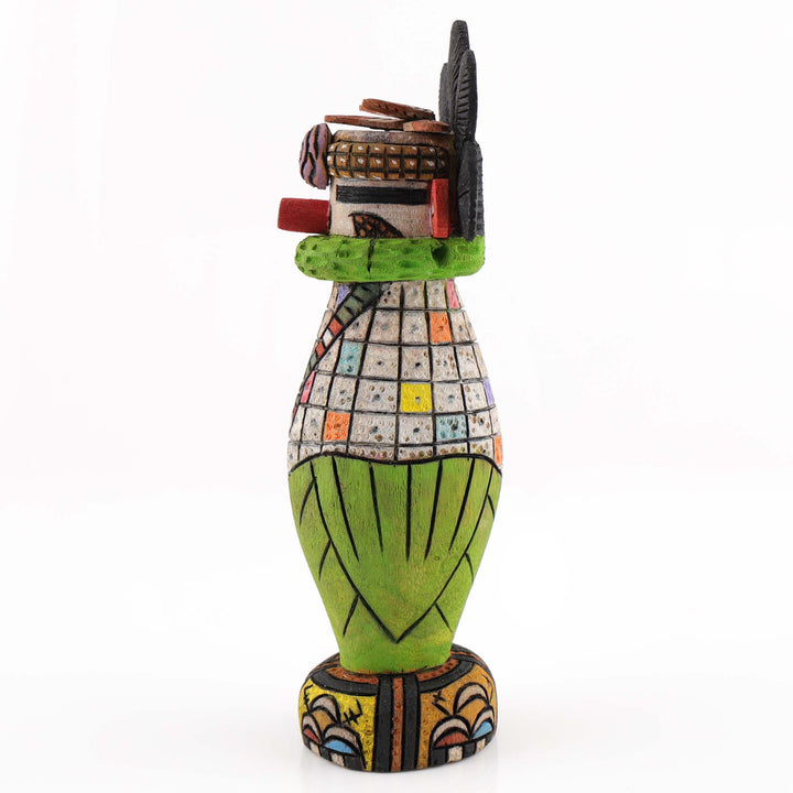 Corn Kachina Sculpture