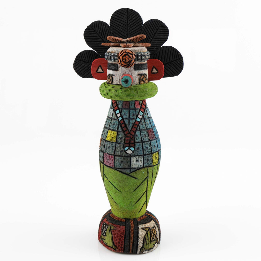 Corn Kachina Sculpture