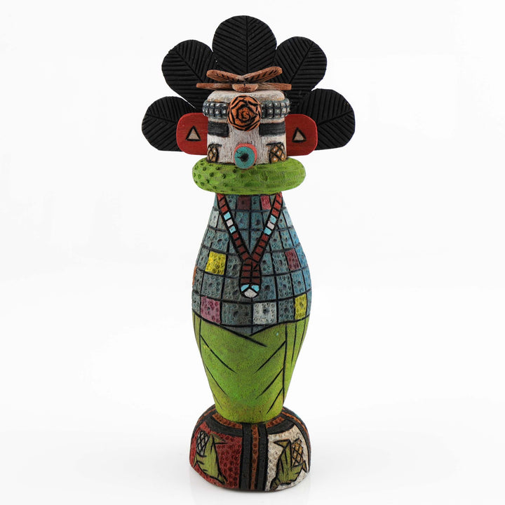 Corn Kachina Sculpture