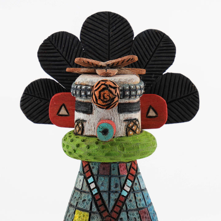 Corn Kachina Sculpture