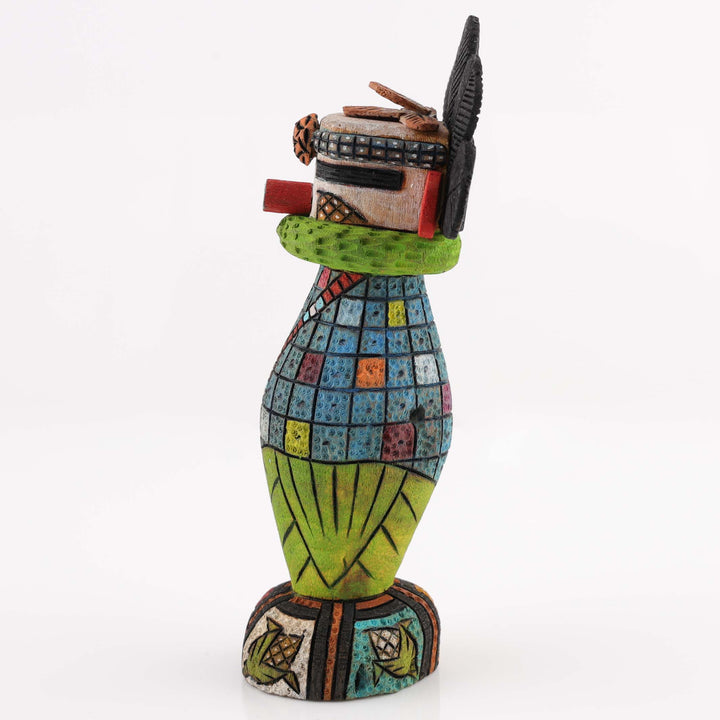 Corn Kachina Sculpture