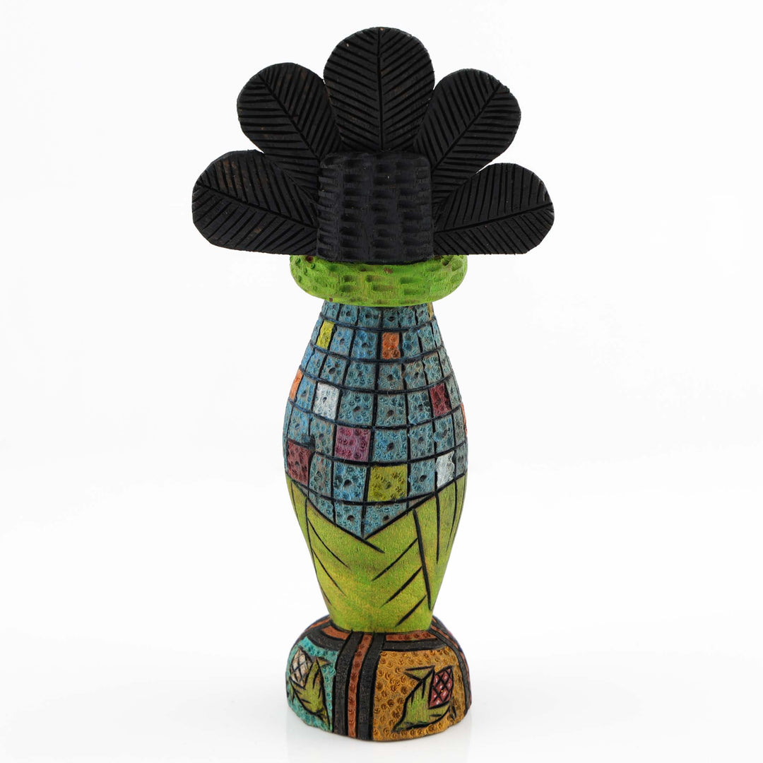 Corn Kachina Sculpture