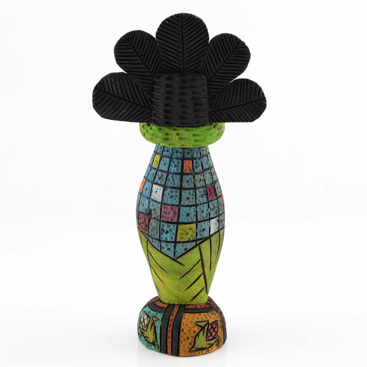 Corn Kachina Sculpture