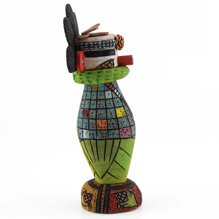 Corn Kachina Sculpture