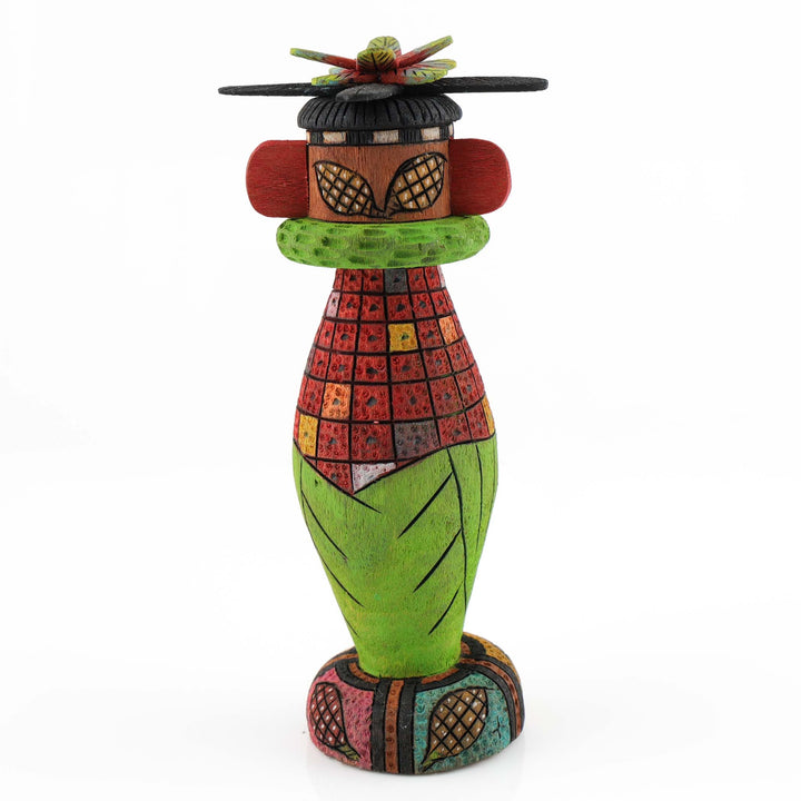 Corn Boy Sculpture