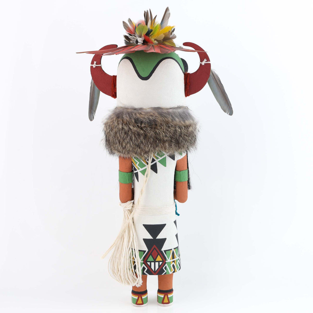 Hopi Broadface Maiden Kachina by Bendrew Atokuku