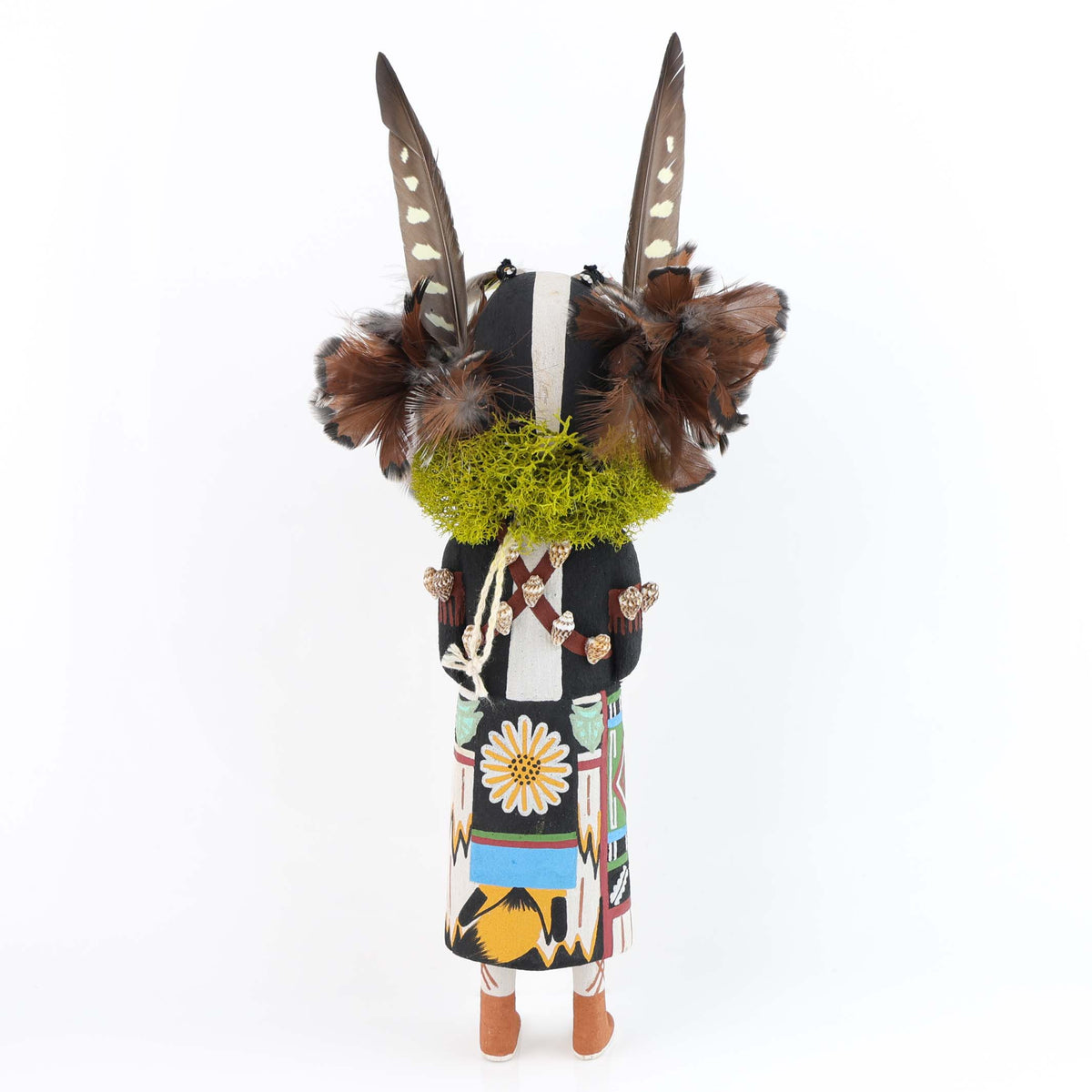 Hopi Badger Kachina by Leander Tenakhongva