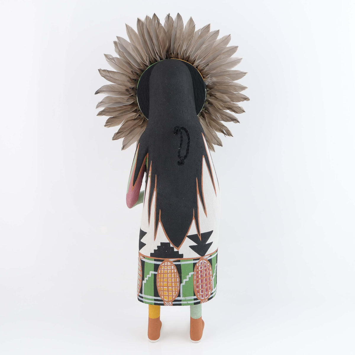 Hopi Sunface Kachina by Leander Tenakhongva
