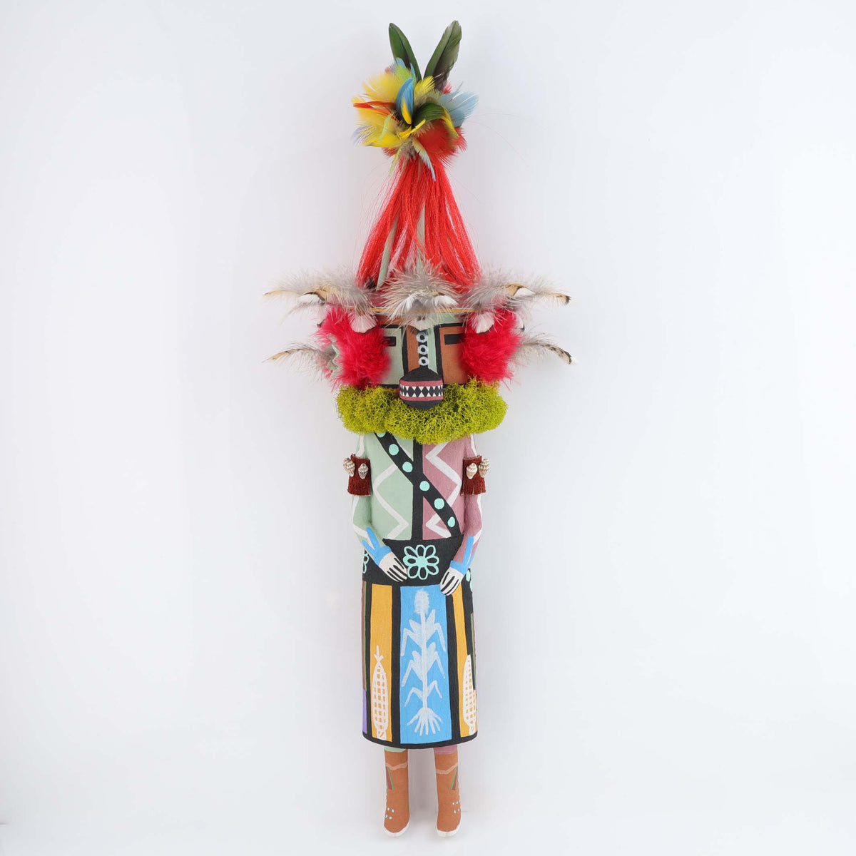 Hopi Marao Kachina by Leander Tenakhongva