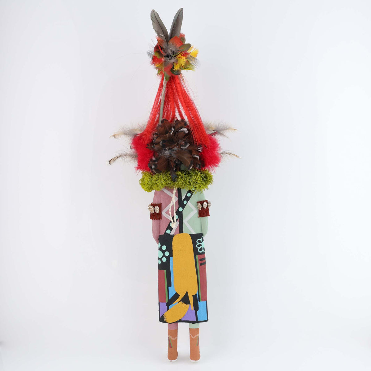 Hopi Marao Kachina by Leander Tenakhongva