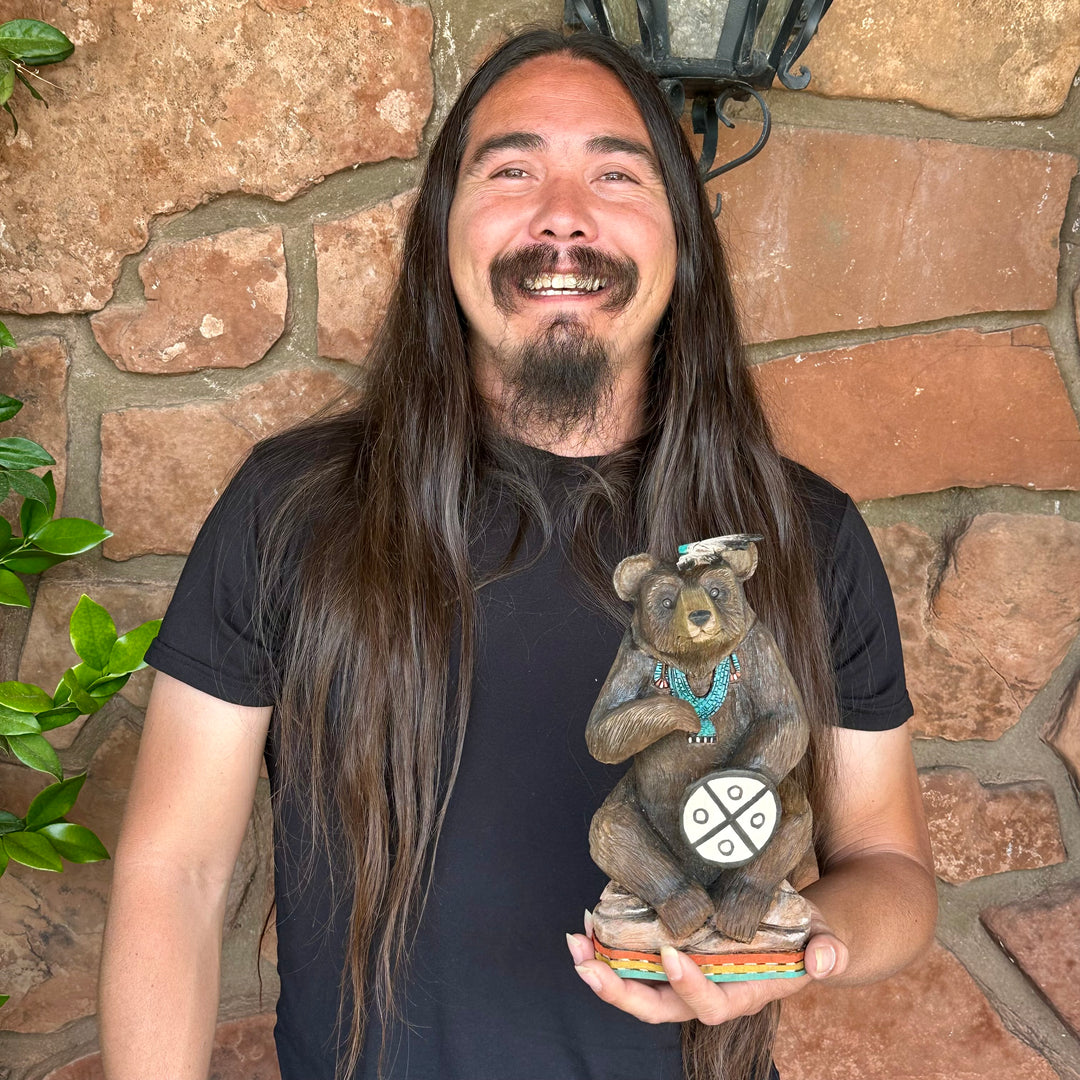 Healing Bear Sculpture