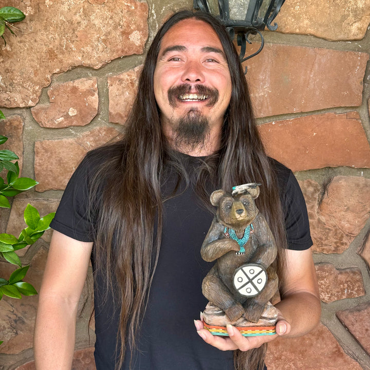 Healing Bear Sculpture
