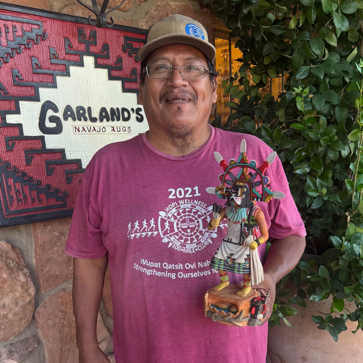 Hopi Butterfly Maiden Kachina by Eloy Talahytewa