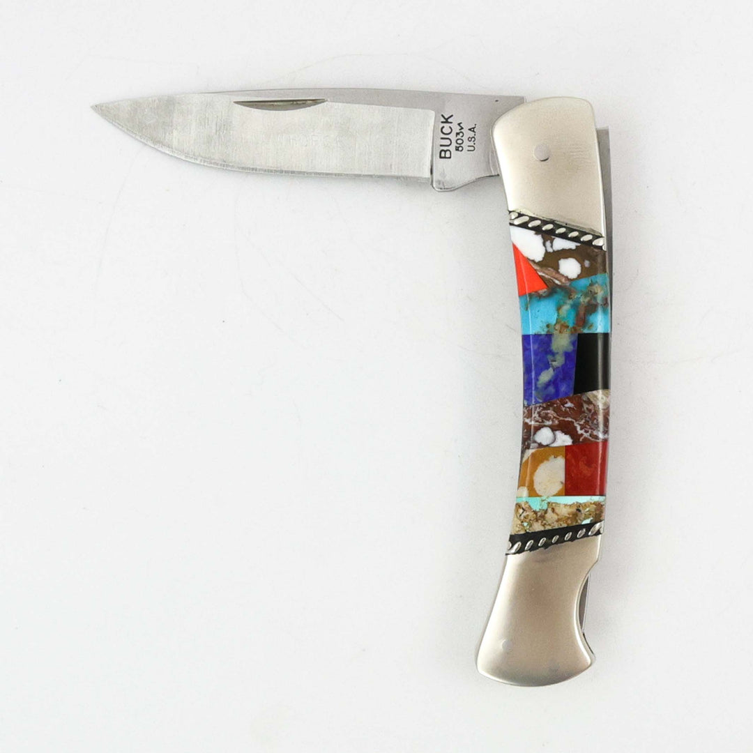 Inlaid Pocket Knife