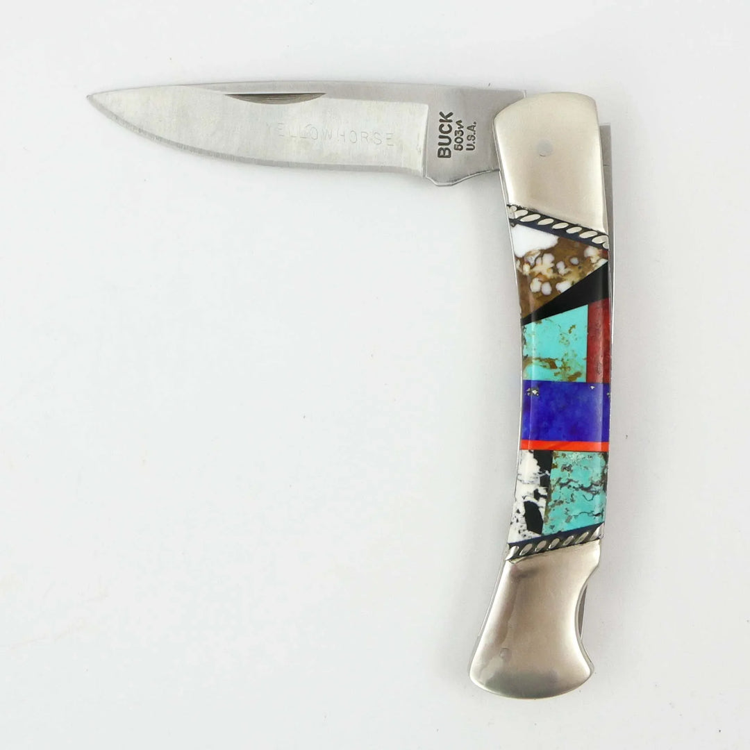 Inlaid Pocket Knife