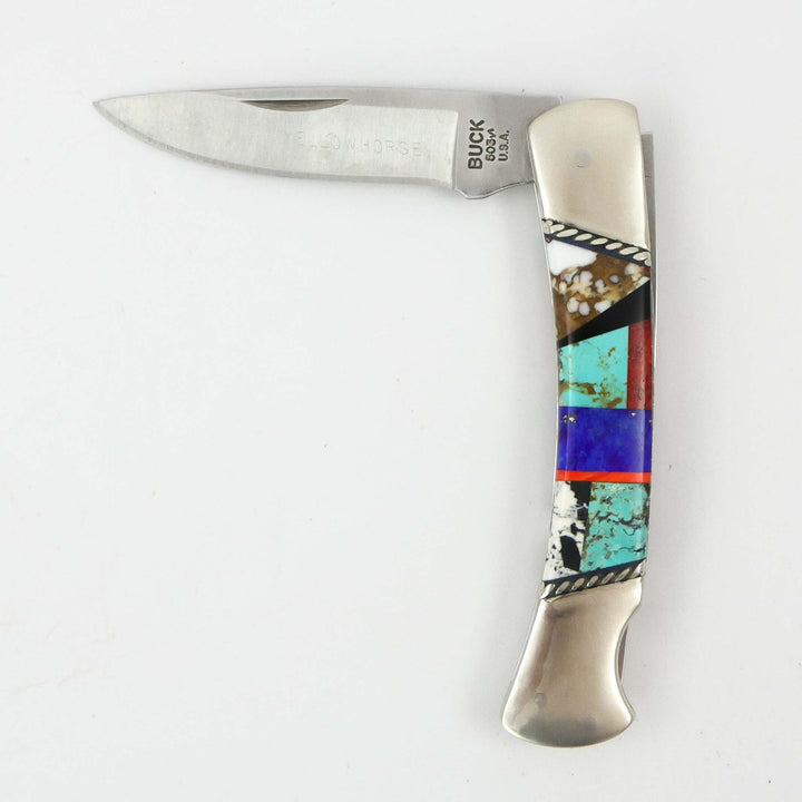 Inlaid Pocket Knife