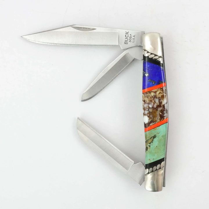Inlaid Pocket Knife