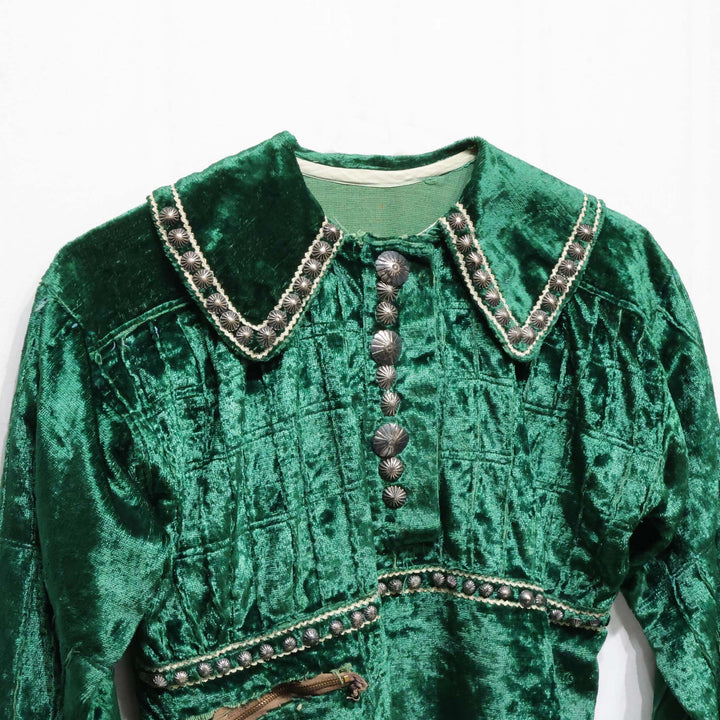 1930s Velvet Blouse