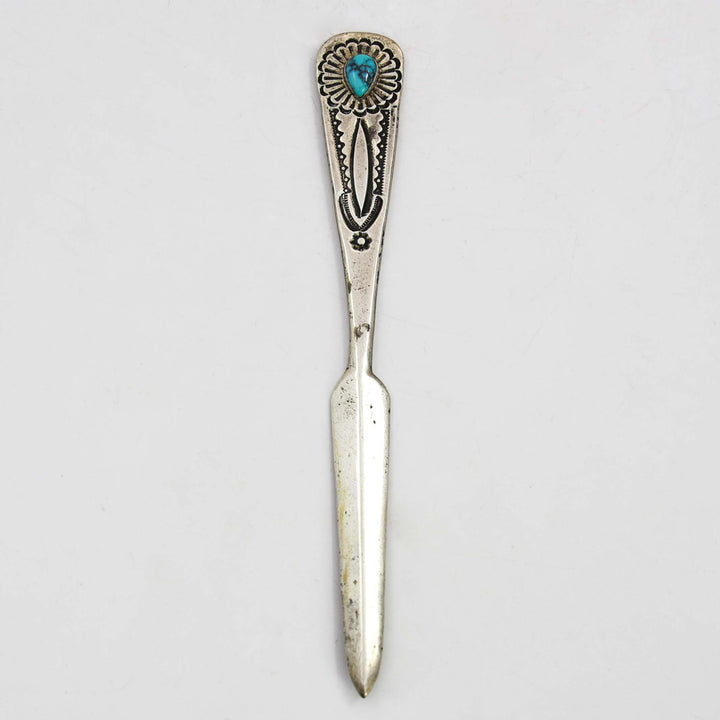 1940s Turquoise Letter Opener