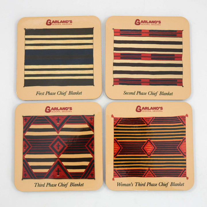 Chief Blanket Coaster Set – Set of Four