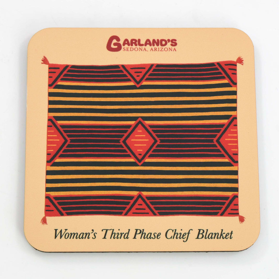 Chief Blanket Coaster Set – Set of Four