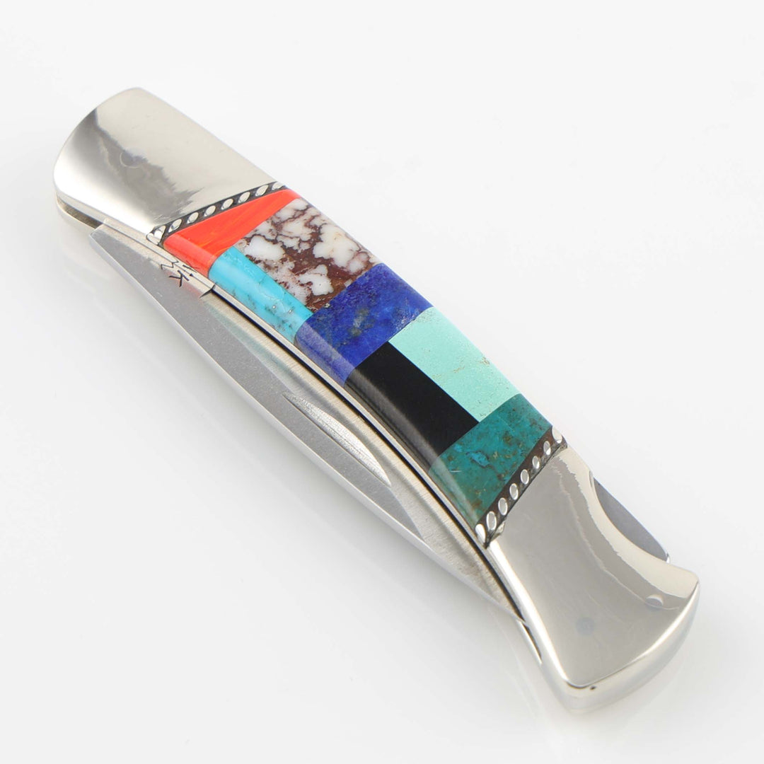 Inlaid Buck Knife