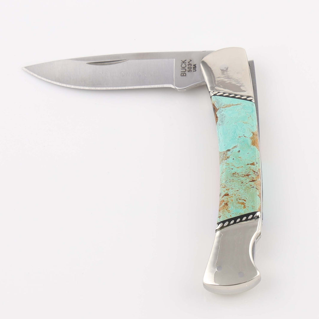 Inlaid Buck Knife