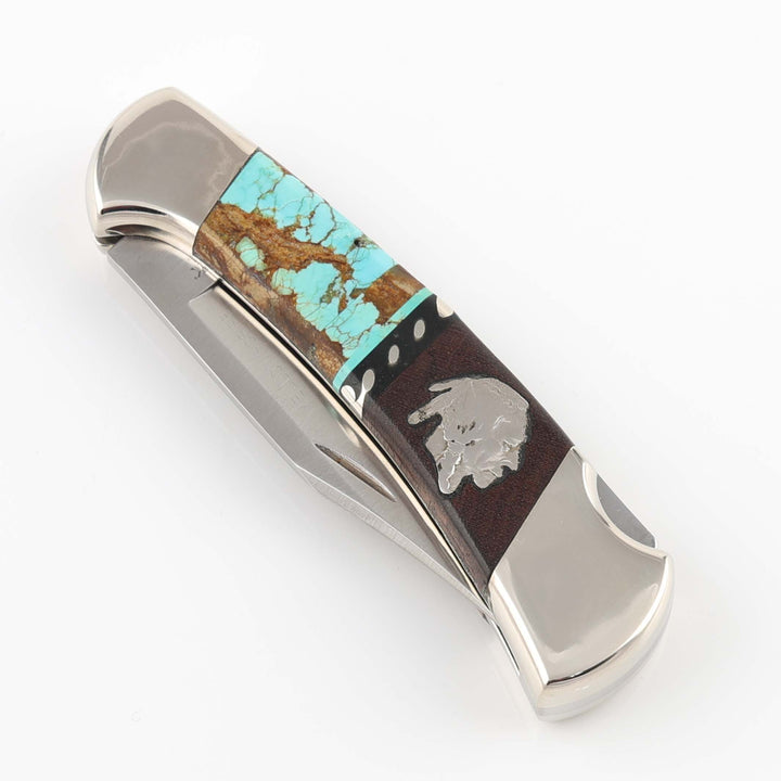 Inlaid Buck Knife