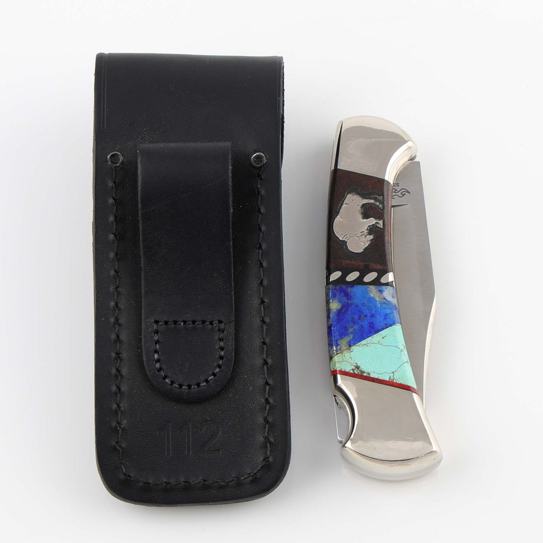 Inlaid Buck Knife
