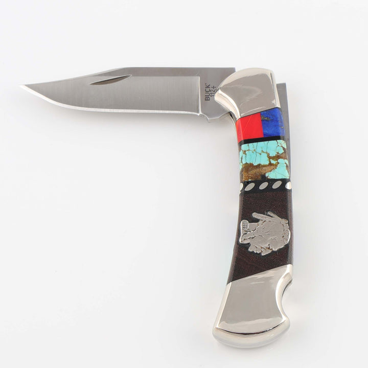 Inlaid Buck Knife