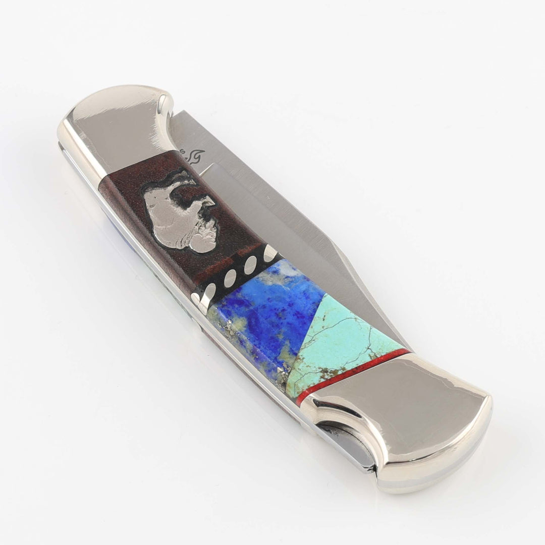 Inlaid Buck Knife