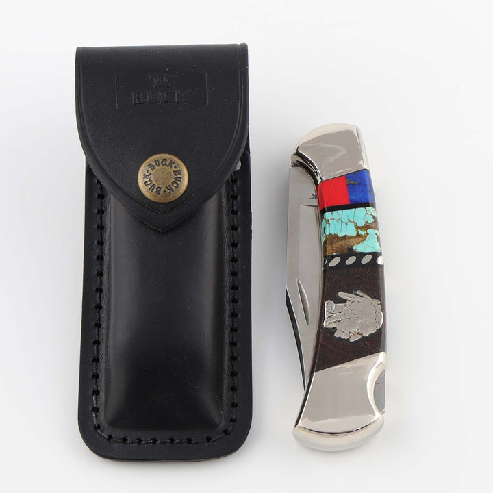 Inlaid Buck Knife