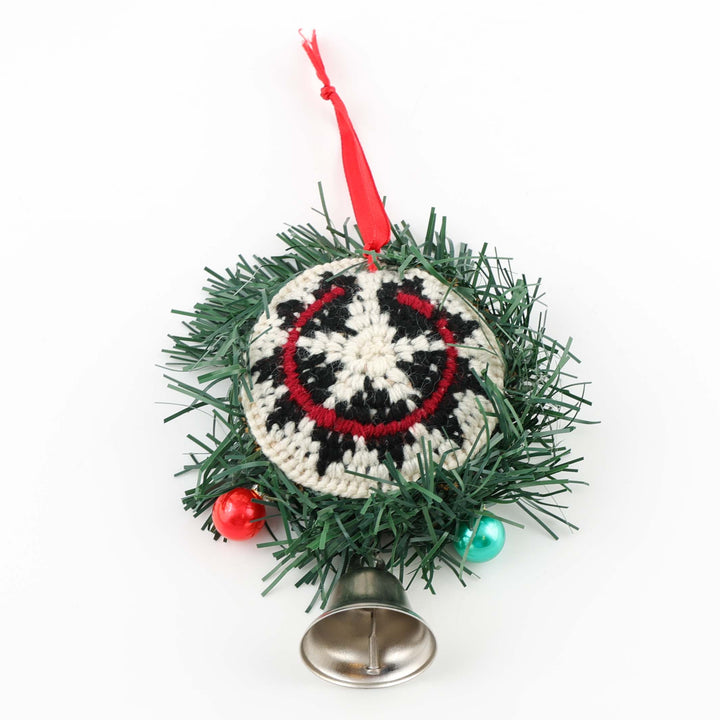 Navajo Christmas Wreath Ornament