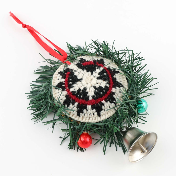 Navajo Christmas Wreath Ornament
