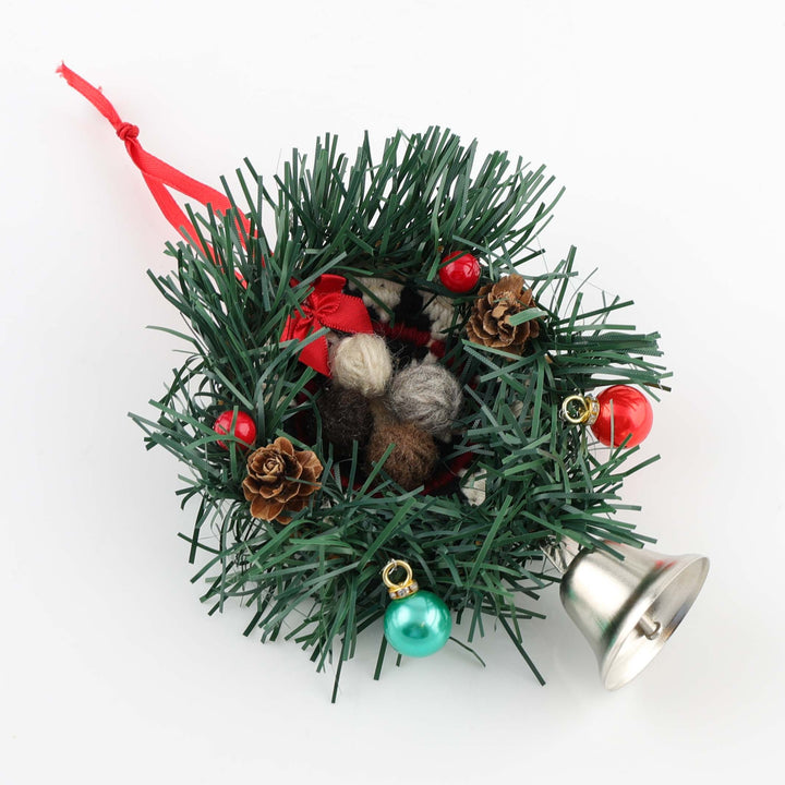 Navajo Christmas Wreath Ornament
