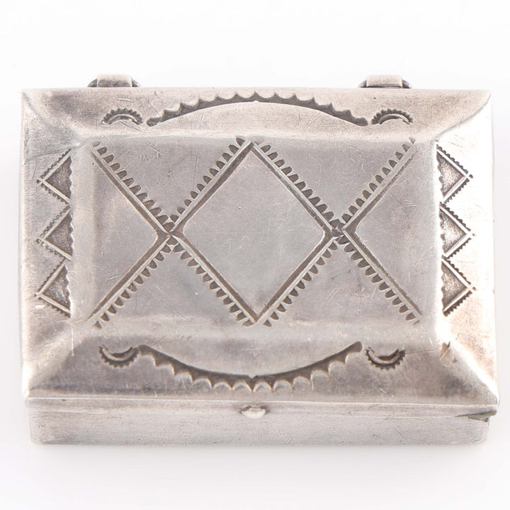 1950s Stamped Silver Box