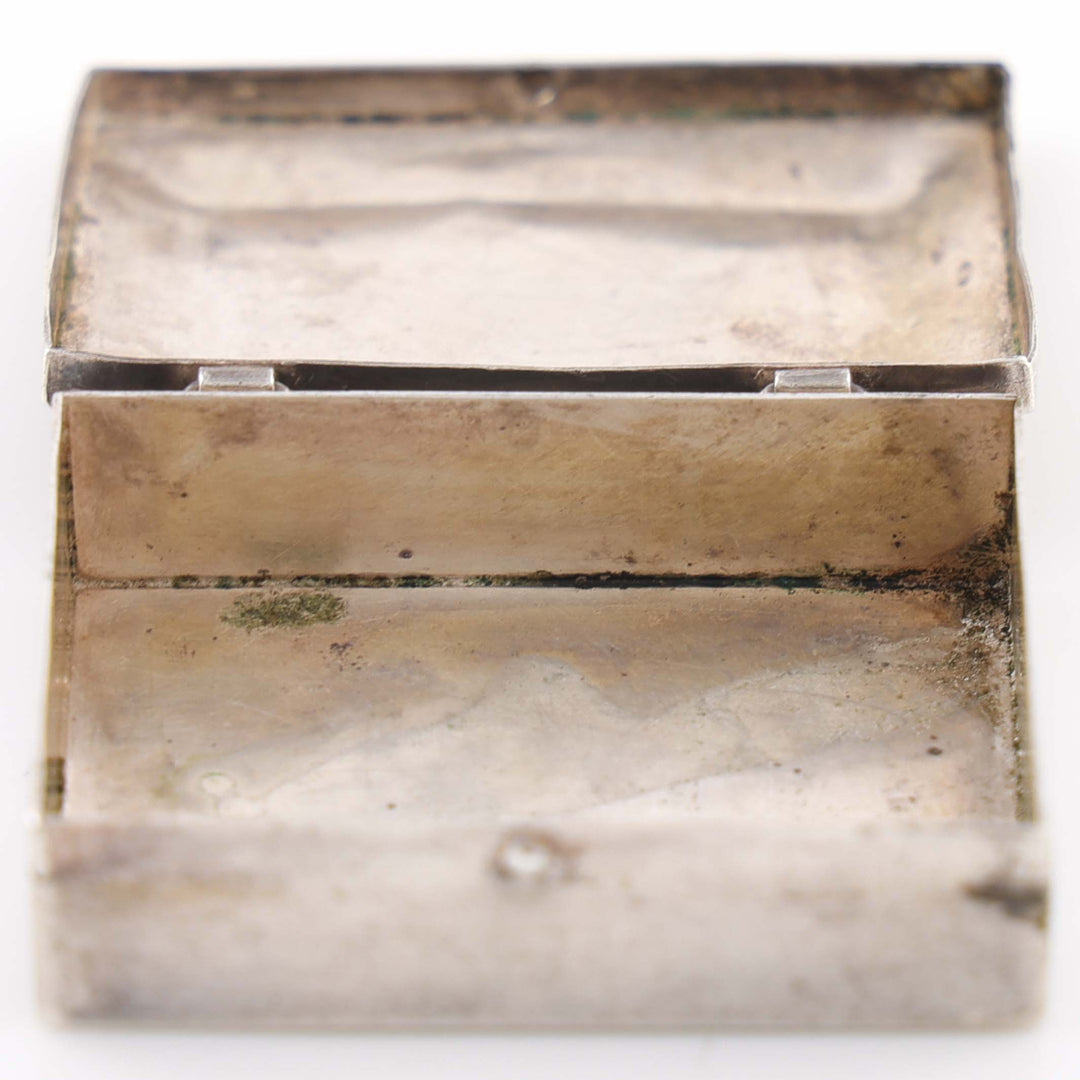 1950s Stamped Silver Box